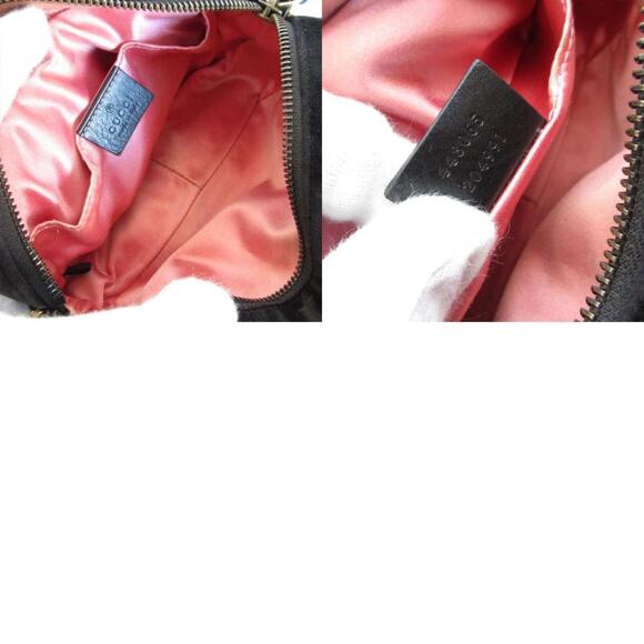 GUCCI Authentic Black GG Marmont Shoulder Bag - Picture 5 of 5